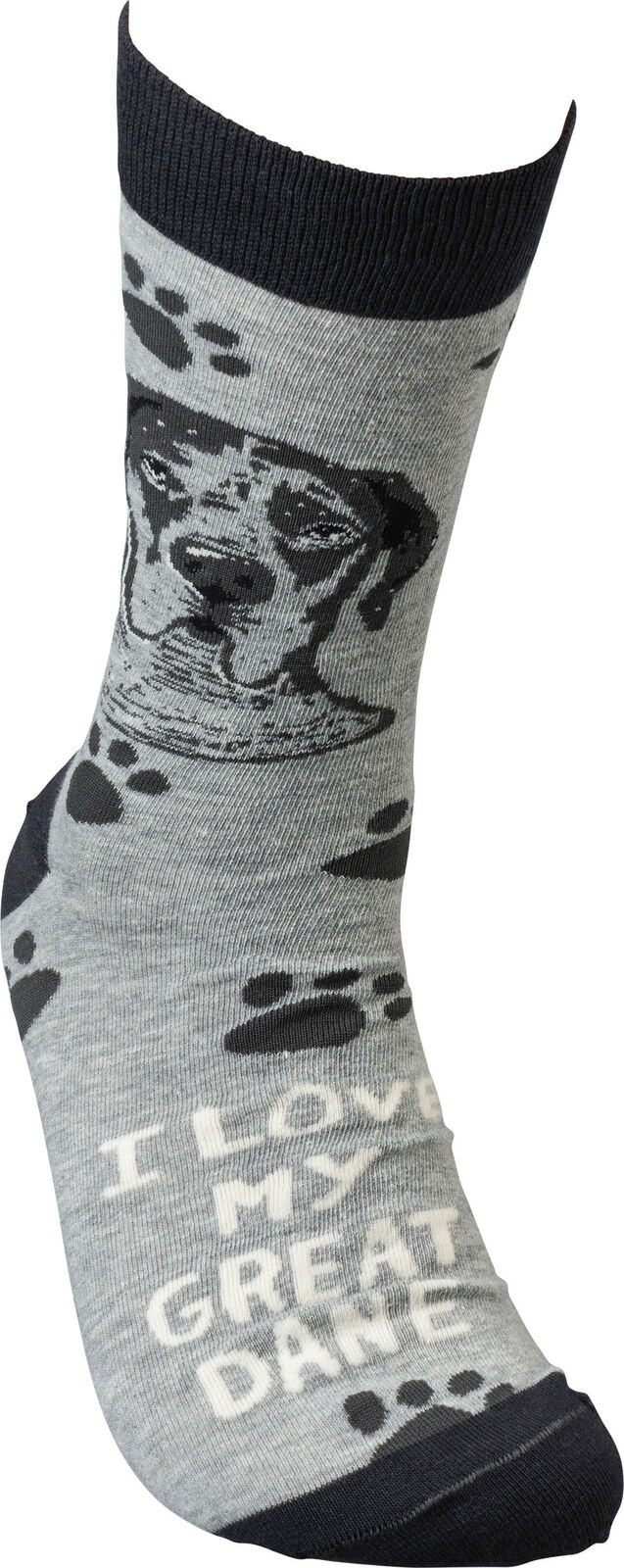 Primitives By Kathy Socks - I Love My Great Dane