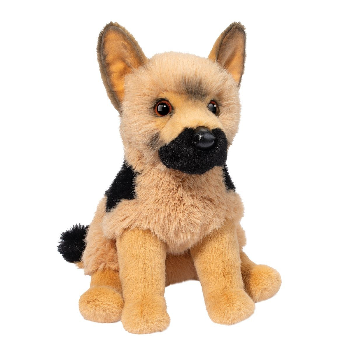 Douglas Toys Steel German Shepherd Plush Stuffed Animal Toy, 9"