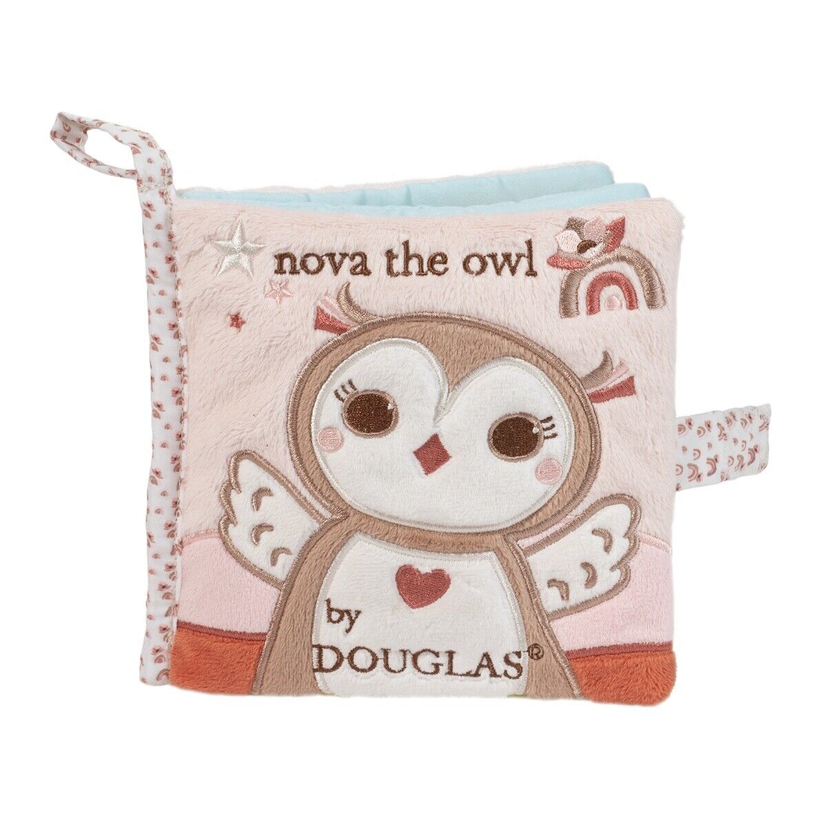 Douglas Baby Nova Owl Soft Activity Book, 6"