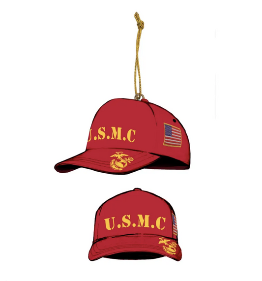 Kurt Adler U.S. Marine Corps® Red Cover Cap Ornament