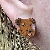 Conversation Concepts Airedale Earrings Post