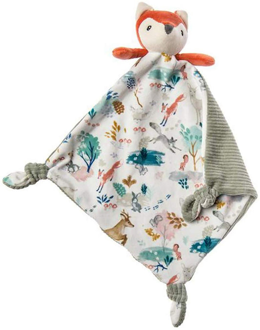 Mary Meyer Little Knottie Plush Toy, Fox Blanket, 10" x 10"