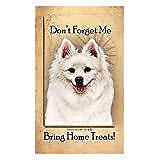 American Eskimo Baggage Buddies Luggage Tag 4"