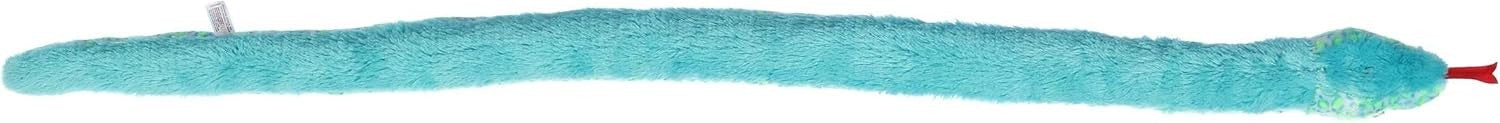 Aurora® Playful Snake Aqua Multicolor Snake Stuffed Animal, 53 in