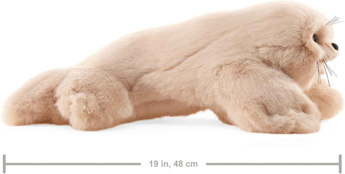 Folkmanis Harp Seal Pup Hand Puppet