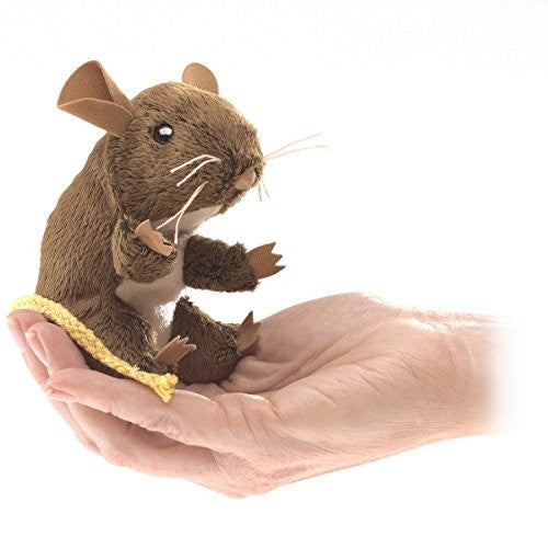 Folkmanis Mini Field Mouse Finger Puppet