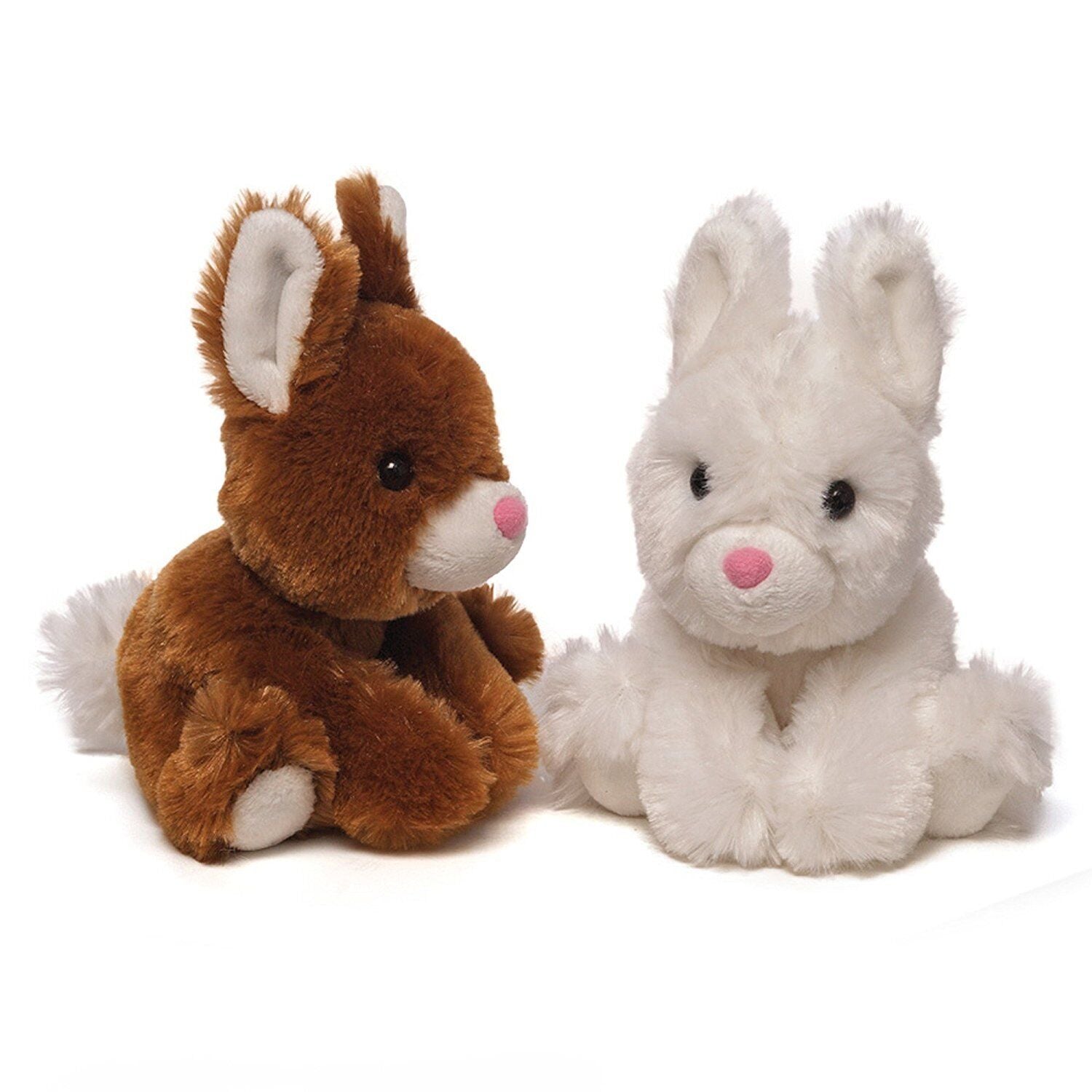 Gund Fluffers Teacup Mini Bunny Plush Stuffed Animal Toy - White, 3"