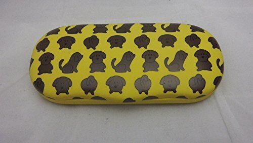 Animal Farm design eyeglass cases (Yellow W/Dogs)