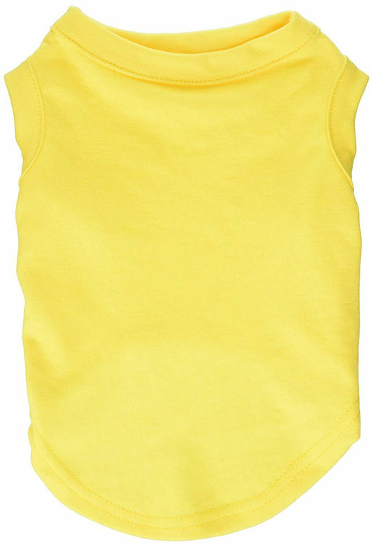 Mirage Pet Products 16-Inch Plain Shirts, X-Large, Yellow