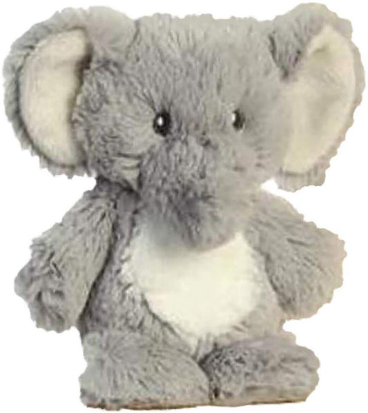 Ebba Plush Noah's Ark Elephant Animal Rattle 6 Inches Tall Standing