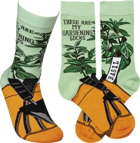 Primitives by Kathy Socks - These Are My Gardening Socks