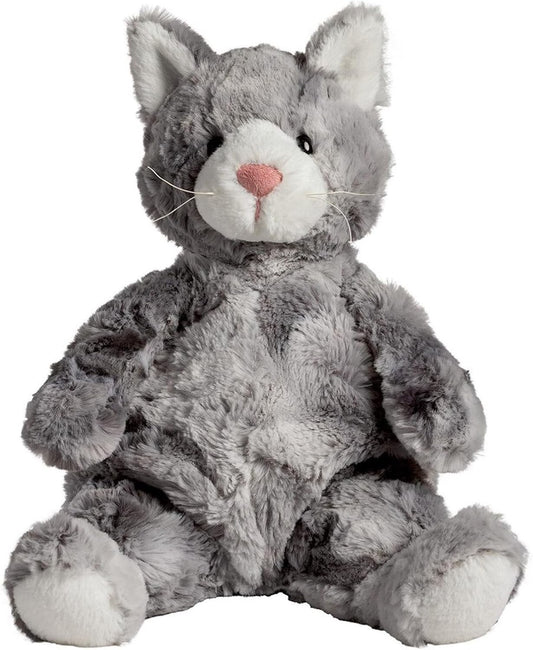Mary Meyer Stuffed Animal Snuggables Plush Soft Toy, 14-Inches, Gray Kitty