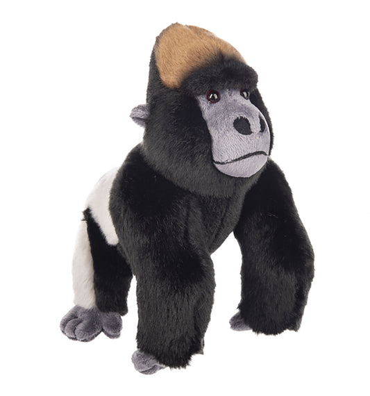 Ganz Heritage Collection Silverback Gorilla Stuffed Animal,10"