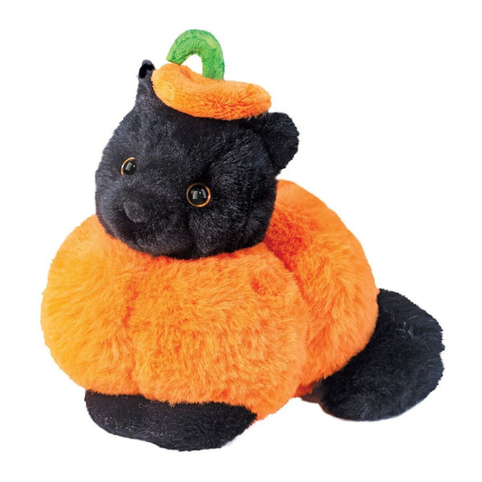 Douglas Toys Pumpkin Kitten Plush Stuffed Animal Toy, 5.5"