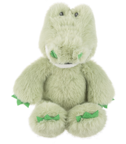 Ganz Pink Sweetlings Green Alligator Plush Stuffed Animal Toy, 7"