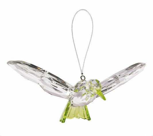 Ganz Crystal Expressions Hanging Small Hummingbird Ornament/Sun-catcher (Green)