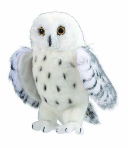 Douglas Toys Legend Snowy Owl Plush Stuffed Animal Toy, 10"