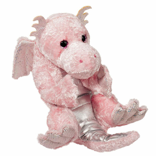 Douglas Toys Plush Pink Dragon Lil' Handful Stuffed Animal, 6"