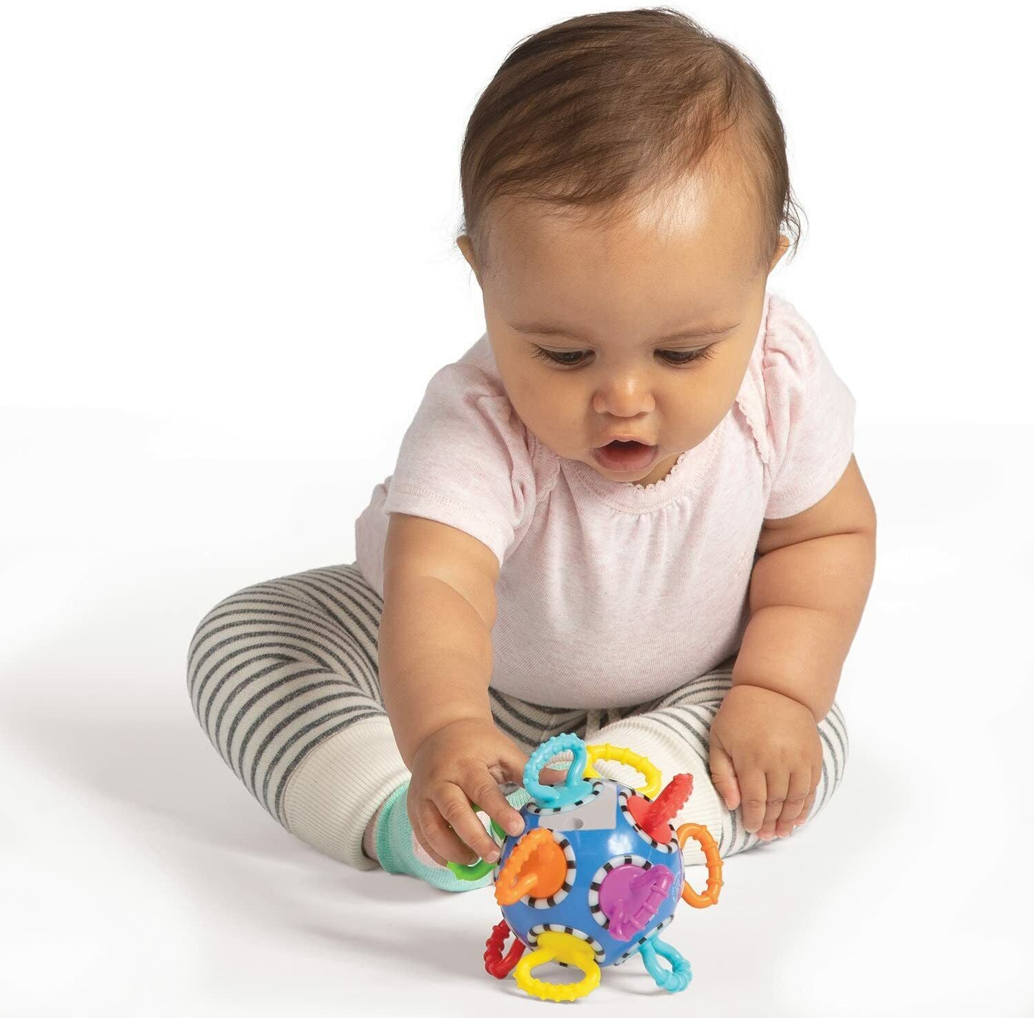 Manhattan Toy Click Clack Ball Developmental Activity Baby Toy