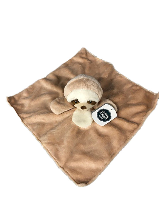 Mary Meyer Baby Sloth Small Security Blanket, 11.5" x 11.5"