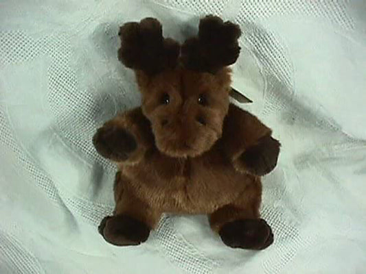 Unipak Moose Baby Plumpee Plush Stuffed Animal Toy 7"