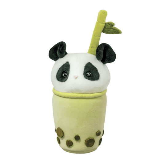 Douglas Panda Bubble Tea Macaroon Plush Stuffed Animal Toy, 9"