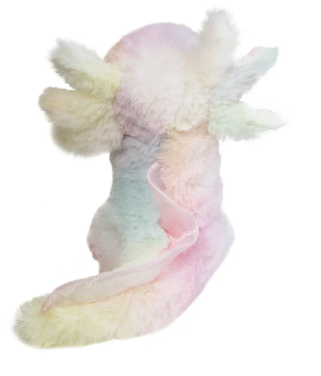 Douglas Toys Mini Gillie Soft Axolotl Plush Stuffed Animal Toy, 7" tall