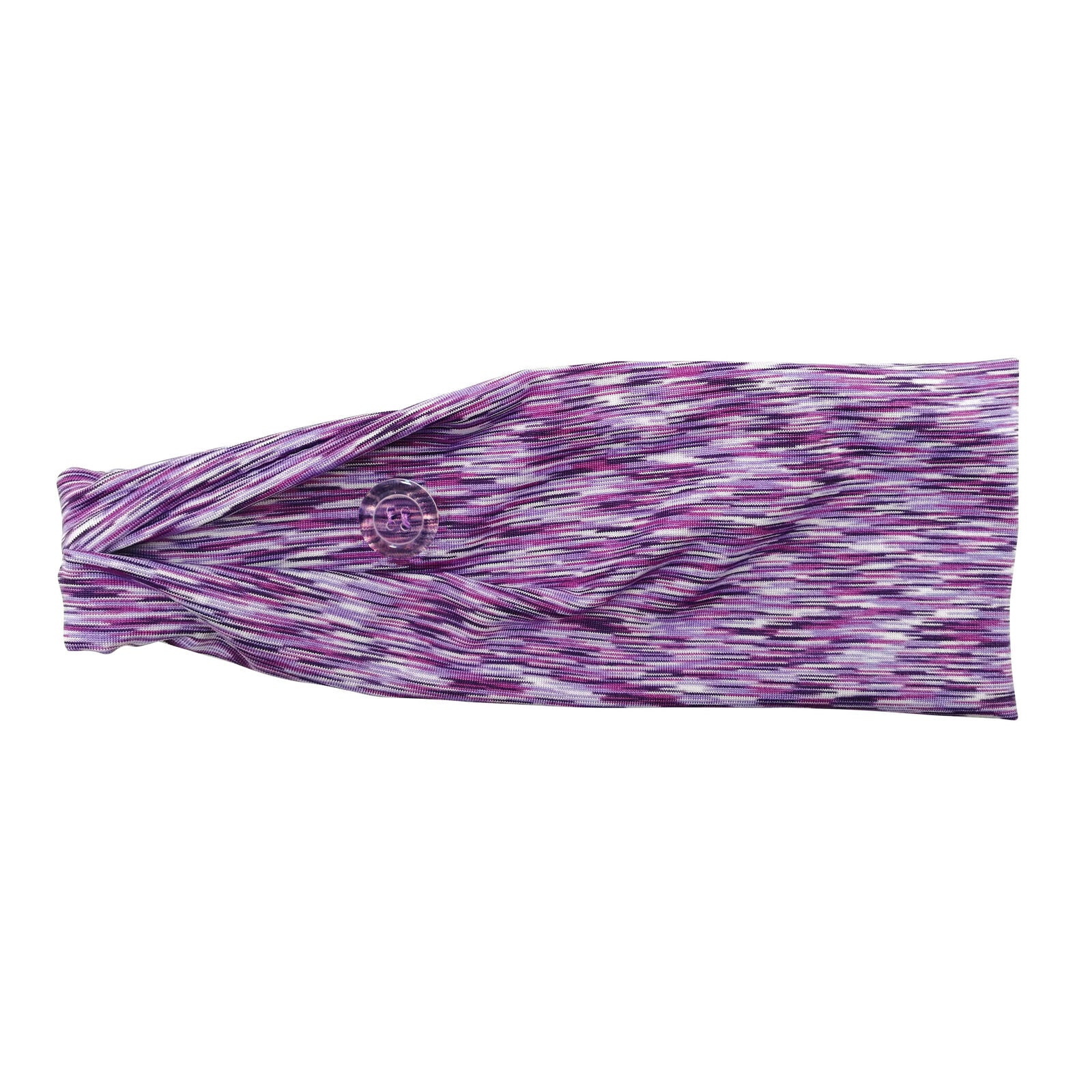 Calla Button Headband for Comfortable Wearing of Face Masks - Purple