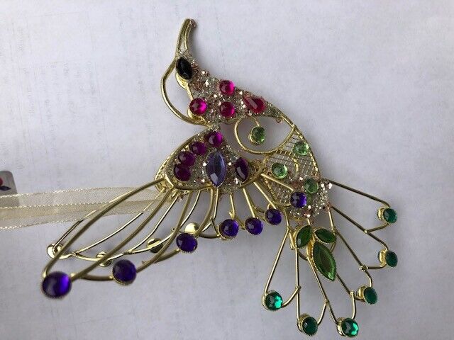 Crystal Expressions 5.5" Hummingbird Ornament/Suncatcher - By Ganz