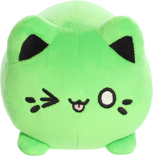 Aurora® Enchanting Tasty Peach® Toxic Green Meowchi Stuffed Animal, 7 in