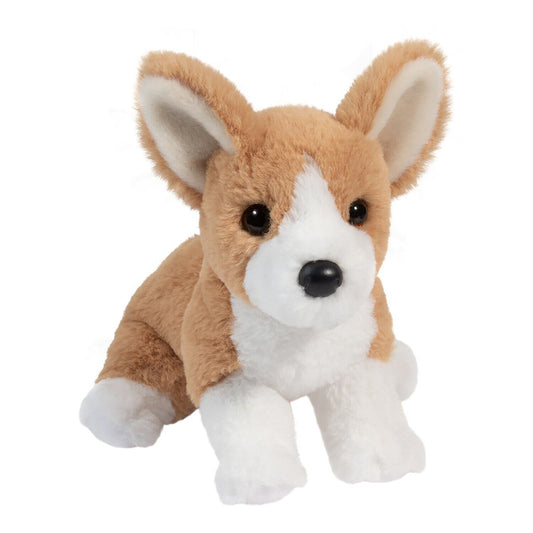 Douglas Cheekie Soft Corgi Plush Stuffed Animal, 9.5"