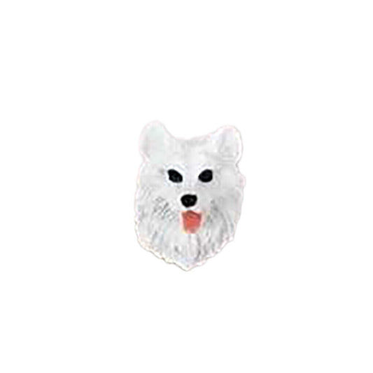 Conversation Concepts Samoyed Post Earrings