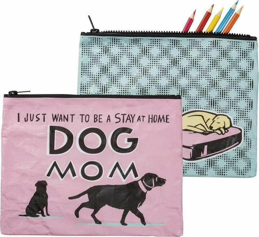 Primitives By Kathy Zipper Pouch - Stay At Home Dog Mom