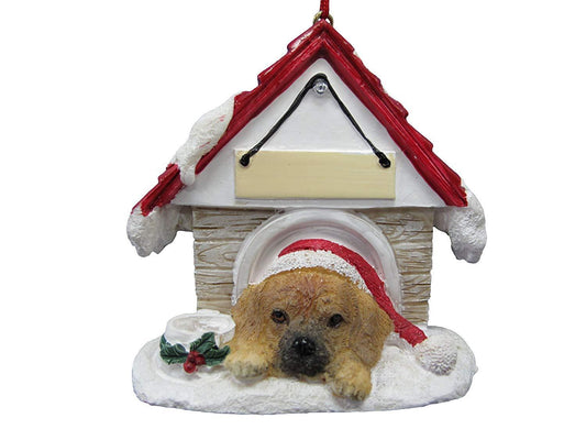 E&S Pets 35355-122 Puggle Doghouse Ornament