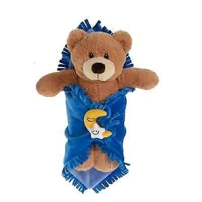 Brown Bear Blanket Babies 11" Plush Stuffed Animal Toy by Fiesta