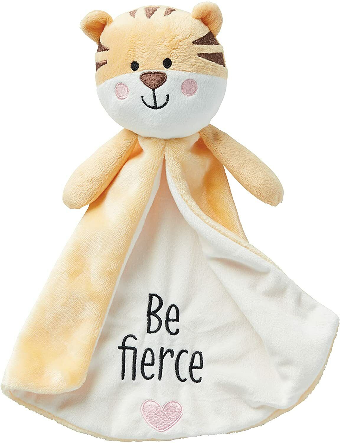 Enesco Izzy & Oliver Baby Be Fierce Tiger Tag-a-Long Stuffed Animal Blanket Toy