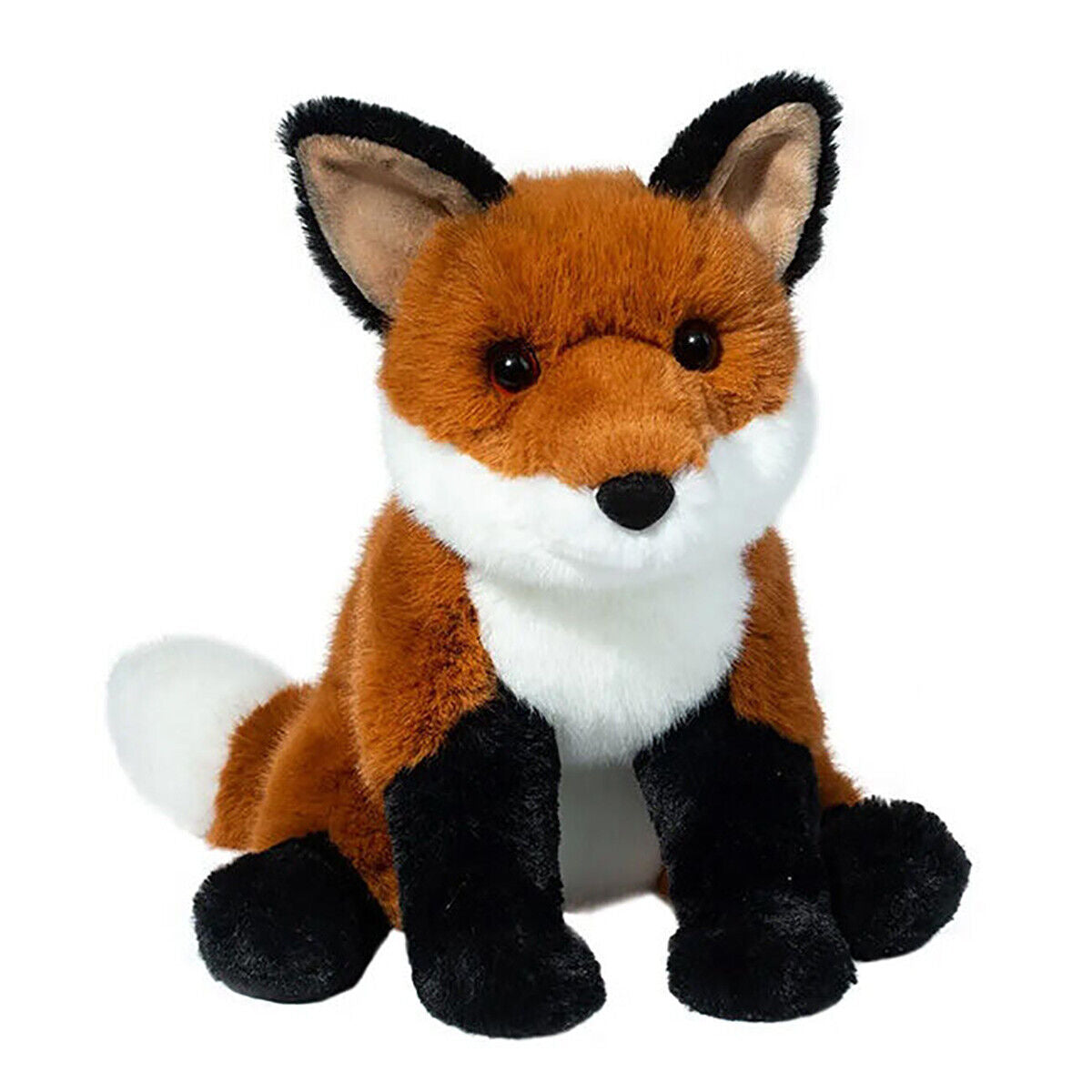 Douglas Toys Super Freddie Soft Fox Plush Stuffed Animal, 12" sitting
