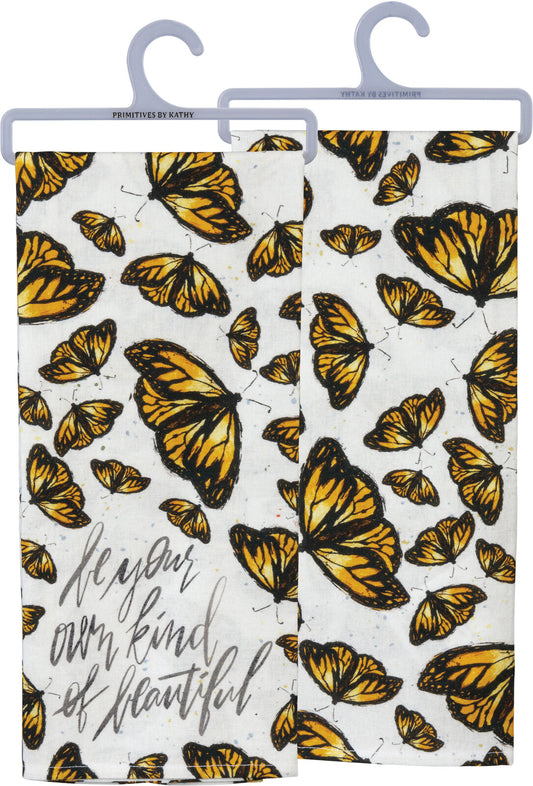 Primitives by Kathy Kitchen Dish Towel - Be Your Own Kind Of Beautiful