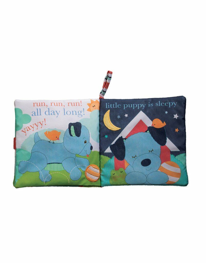 Douglas Toys Blue Dog Soft Plush Activity Book