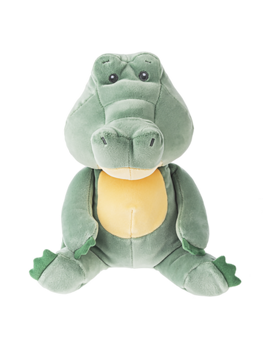 Baby Ganz Cuddle-Me Alligator with Rattle Plush Stuffed Animal Toy, 9"