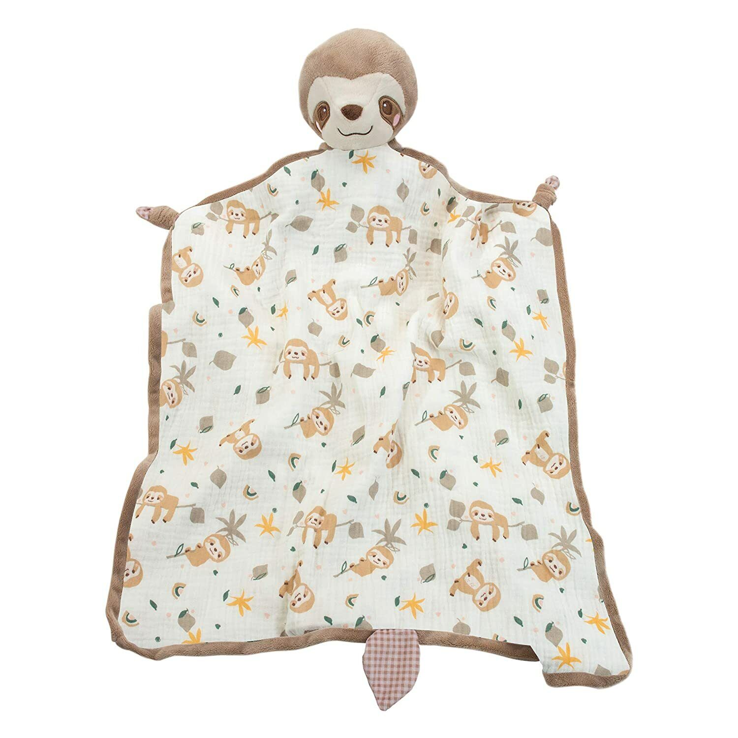 Douglas Baby Stanley Sloth Blanki Lovey Blanket, 24"