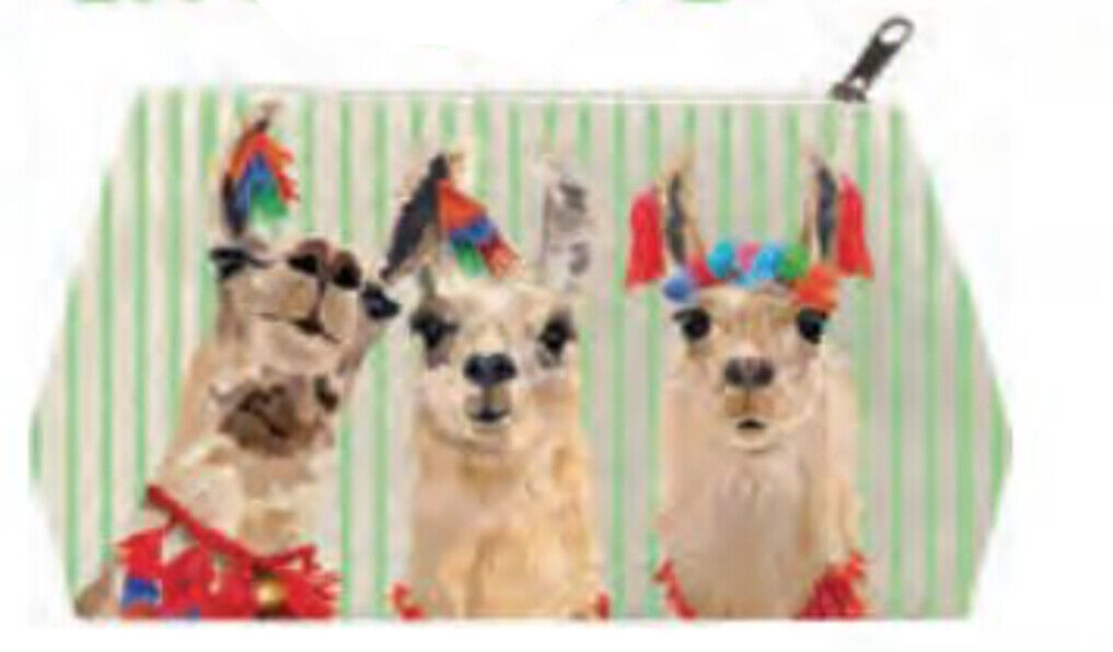 Paperproducts Design Llama Amigos Cotton Cosmetic Bag (Large)