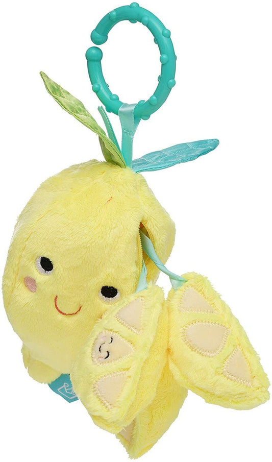 Manhattan Toy Mini-Apple Farm Lemon Baby Take Along Activity Clip On, 4"