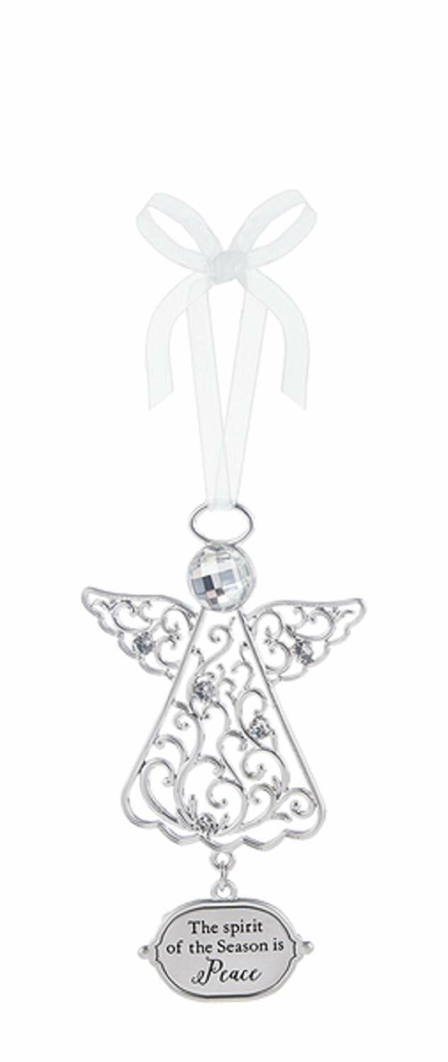 Ganz Hanging Ornament - Spirit Of Season Is Peace