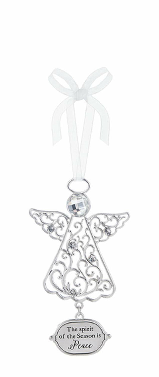 Ganz Hanging Ornament - Spirit Of Season Is Peace