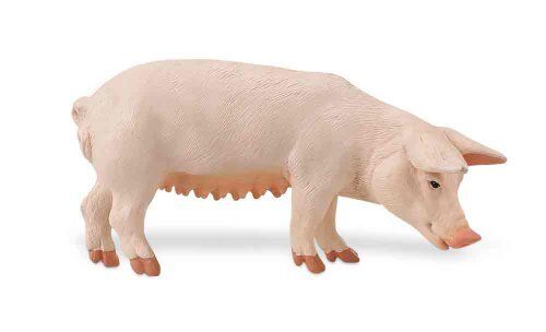 Safari Ltd Safari Farm Sow Pig Miniature Replica Toy