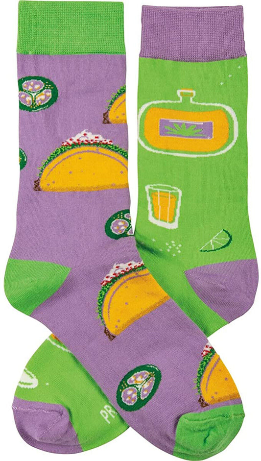 Primitives by Kathy 113074 Tacos and Tequila Socks