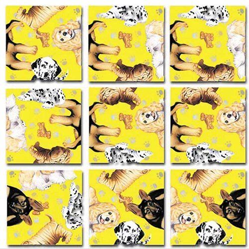 Scramble Squares: Puppies