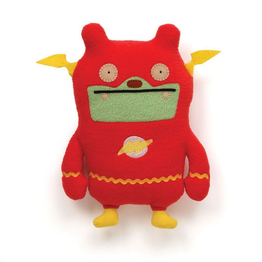Uglydoll DC Comics Plush Stuffed Animal Toy Jeero Flash, 11"