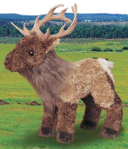 Douglas Toys Eddie Elk Plush Stuffed Animal, 8"